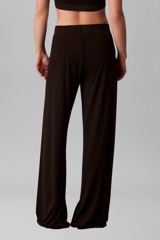 Pantalon wide legs taille haute - Noir