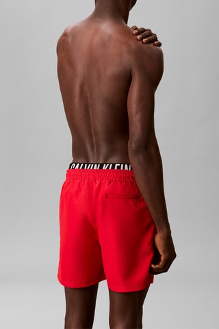 Short de bain - Rouge