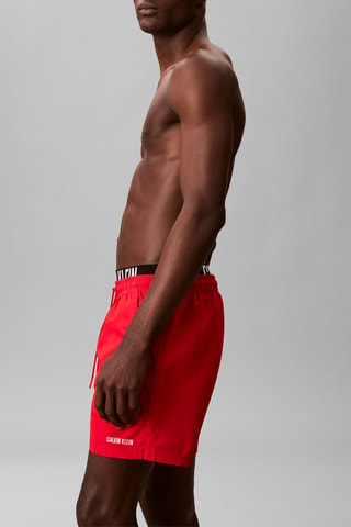 Short de bain - Rouge