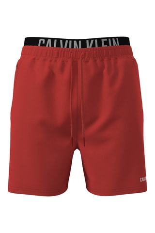 Short de bain - Rouge