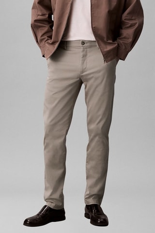 Pantalon slim - Beige