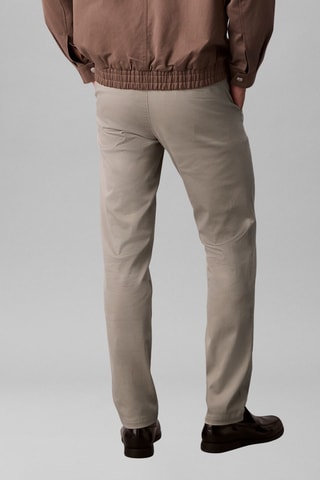 Pantalon slim - Beige