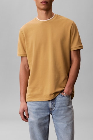 T-shirt regular - Beige