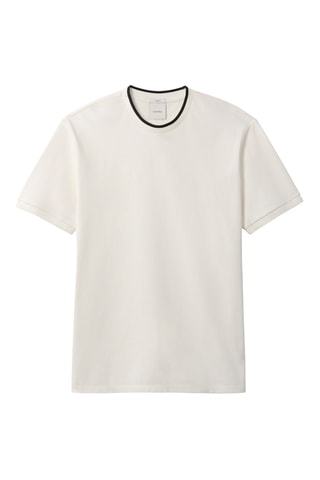 T-shirt regular - Blanc cassé