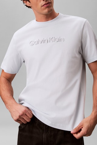 T-shirt relaxed - Bleu clair