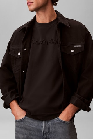 T-shirt relaxed - Noir