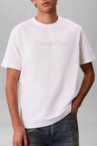 T-shirt relaxed - Blanc