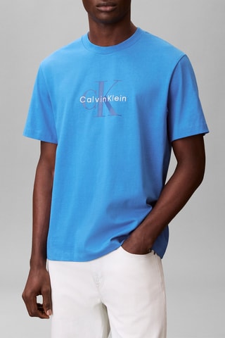 T-shirt relaxed - Bleu roi