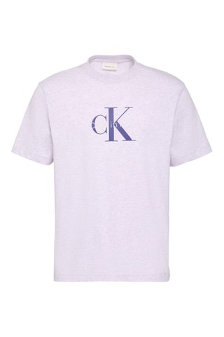 T-shirt relaxed - Lilas