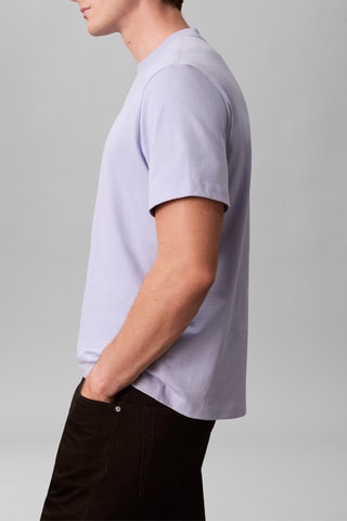 T-shirt relaxed - Bleu clair