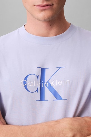T-shirt relaxed - Bleu clair