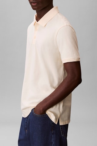 Polo regular - Ecru