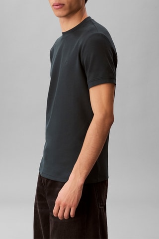T-shirt slim - Vert foncé