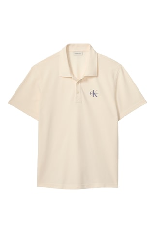 Polo regular - Ecru