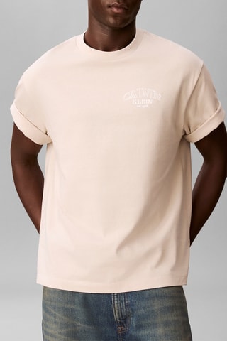 T-shirt relaxed - Ecru