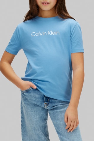 T-shirt en coton biologique - Ciel