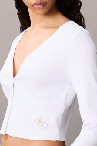 Gilet court - Blanc