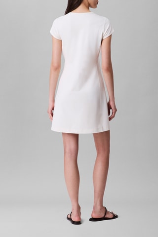 Robe trapèze - Blanc cassé