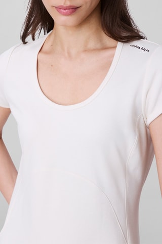 Robe trapèze - Blanc cassé