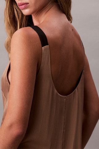 Robe droite - Beige