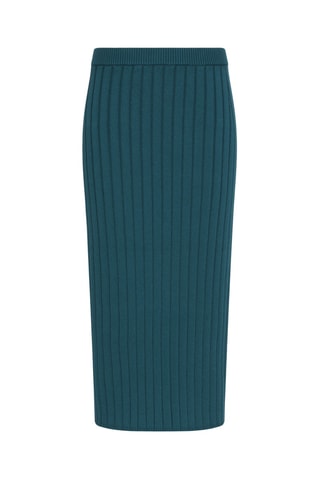 Jupe longue - Bleu canard