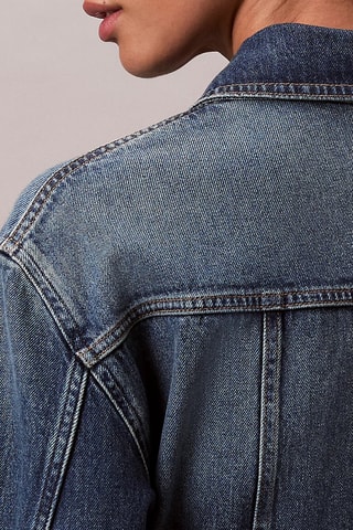 Robe chemise en jean - Bleu foncé