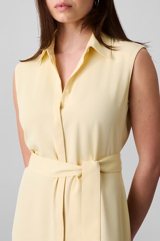 Robe chemise - Jaune