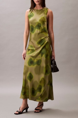 Robe longue - Vert