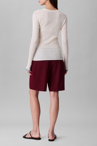 Pull en lin - Ecru