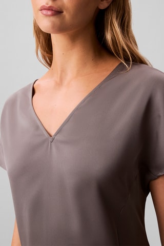Robe trapèze - Gris foncé