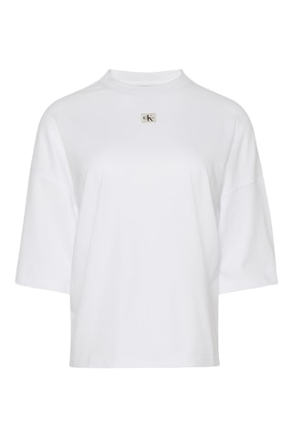 T-shirt oversize - Blanc