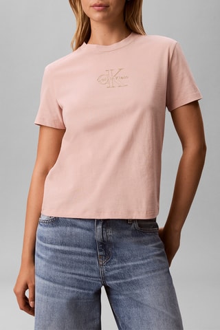 T-shirt regular - Orange