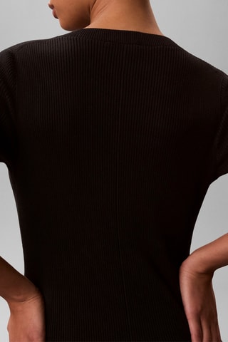 Robe t-shirt - Noir