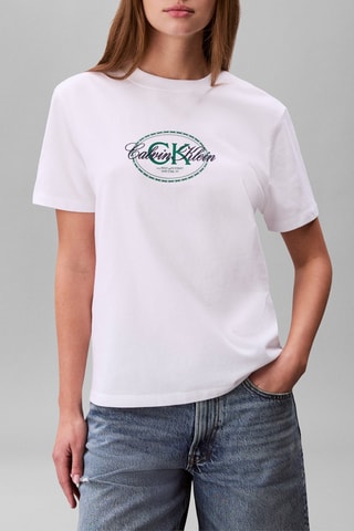 T-shirt regular - Blanc