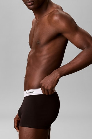 3 boxers - Blanc, gris clair et noir