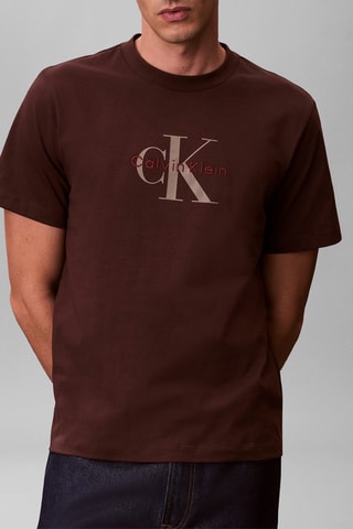 T-shirt relaxed - Marron