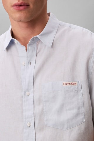 Chemise en lin - Bleu clair