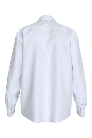 Chemise regular en lin - Blanc