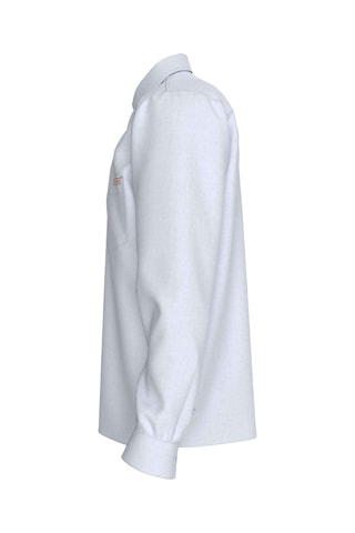 Chemise regular en lin - Blanc