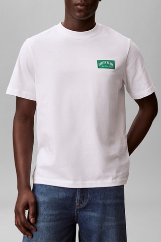 T-shirt relaxed - Blanc