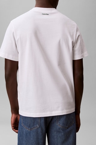 T-shirt relaxed - Blanc