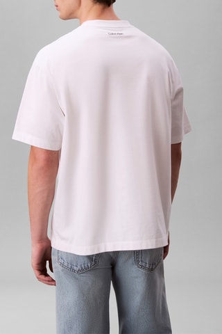 T-shirt relaxed - Blanc
