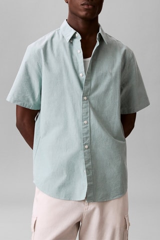 Chemise regular - Vert d’eau