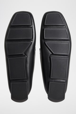 Mocassins en cuir nappa - Noir