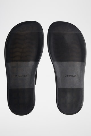 Mules en cuir - Noir