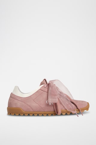 Baskets en cuir - Rose