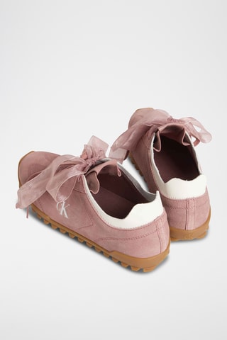 Baskets en cuir - Rose