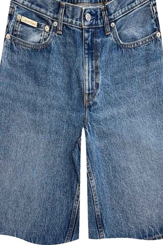 Short en jean - Bleu foncé
