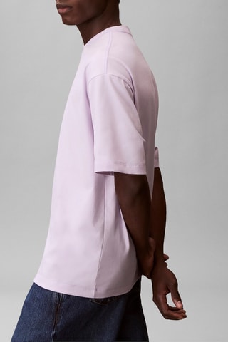 T-shirt relaxed - Mauve