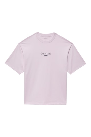 T-shirt relaxed - Mauve